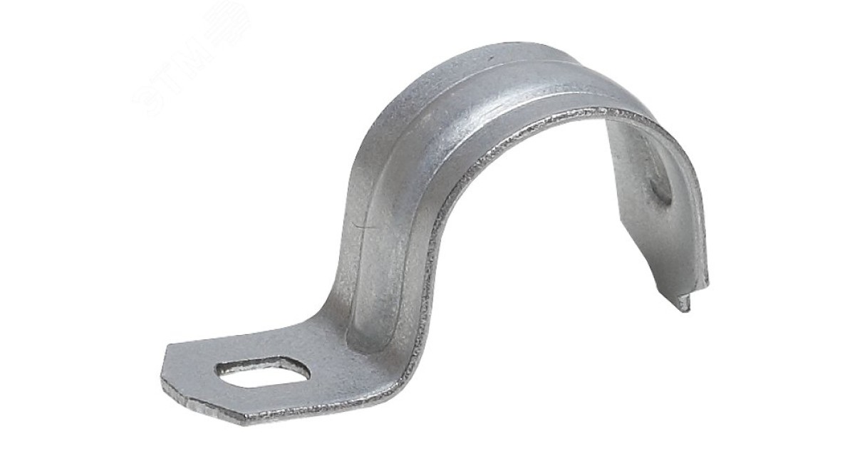 Купить Скоба металлическая однолапковая d 25-26мм (уп.100шт) Б0036409 Эра оптом в Москве