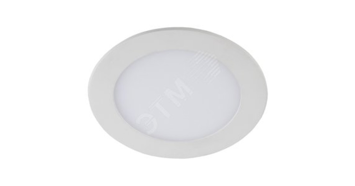 Купить LED 1-12-6K Светильник светодиодный круглый LED 12W 220V 6500K (30/630) Б0019833 Эра оптом в Москве