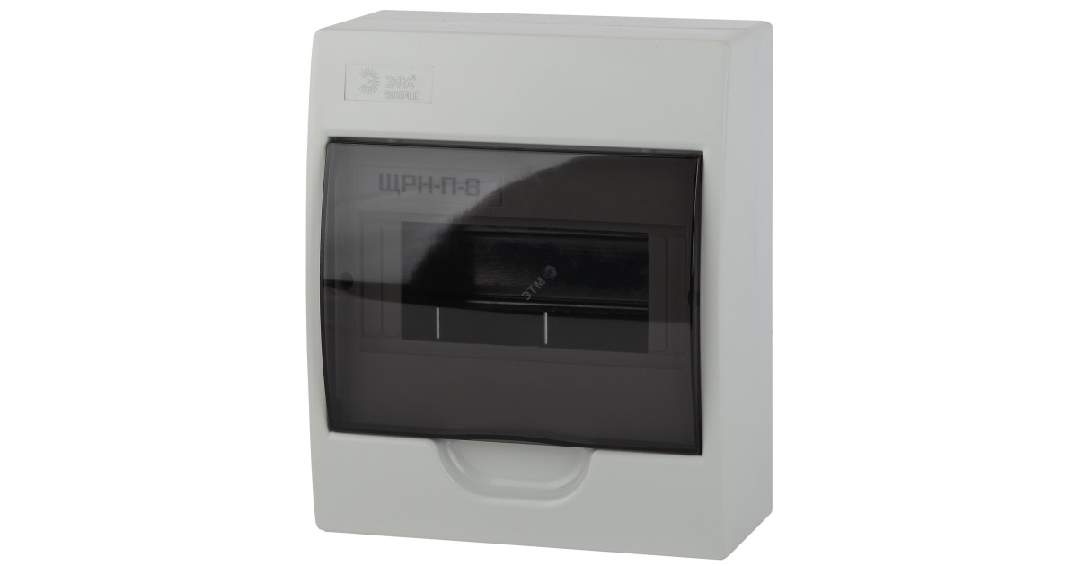 Купить Бокс ЩРН-П-8 мод. навесной пластик IP41 SIMPLE NO-box_simple-plastic_8_surface Б0041523 Эра оптом в Москве