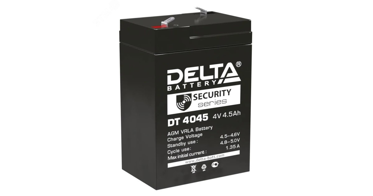 Купить Аккумулятор DT 6В 2.8Ач 4614010040024 DELTA оптом в Москве