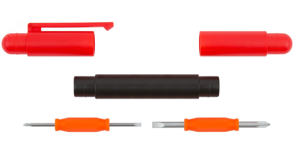 Купить Отвертка для точных работ ""мини"" 4-в-1 переставная 56180 FIT оптом в Москве