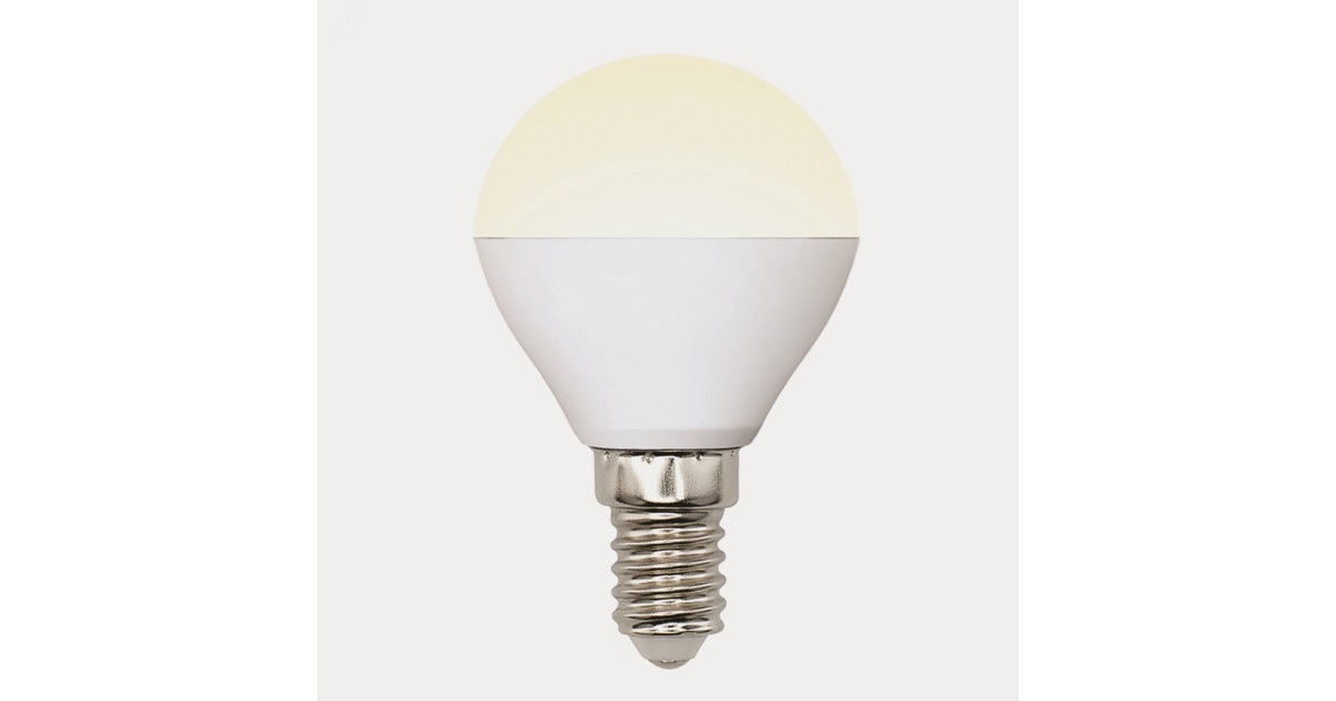 Купить Лампа светодиодная с трехступенчатым диммером 100-50-10 LED 6вт 175-250В шар 510Лм Е14 3000К Multibrigh UL-00002375 Uniel оптом в Москве