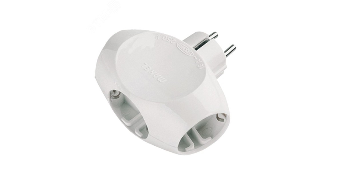 Купить Разветвитель 3-м с заземл. 16А 10015 Makel оптом в Москве