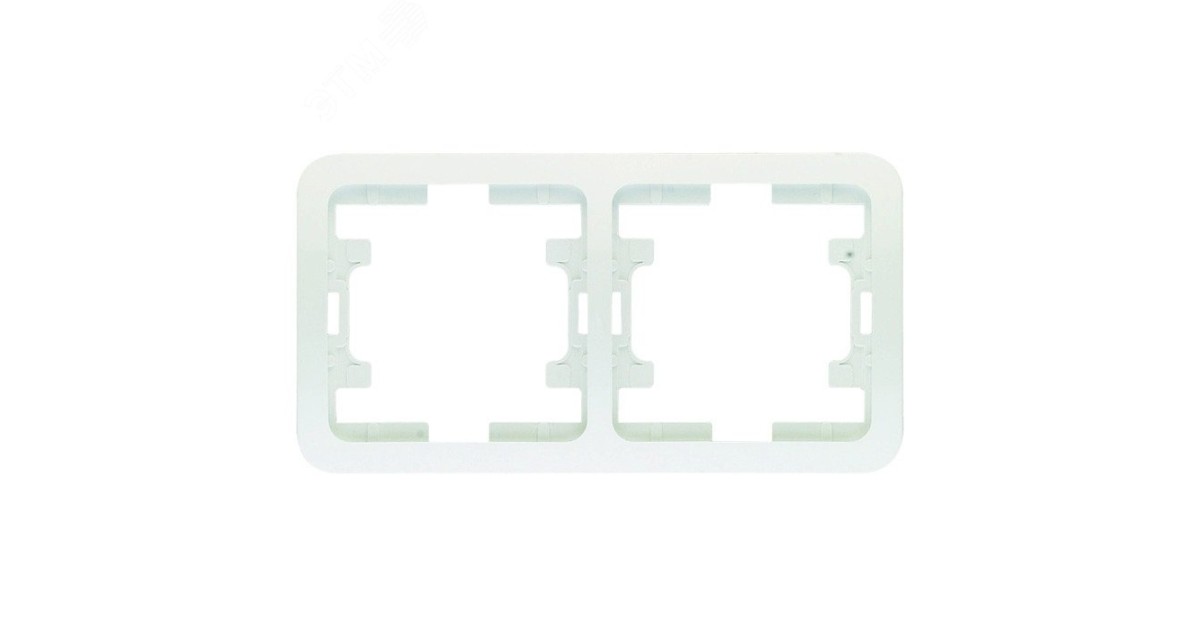 Купить Рамка 2-м Mimoza горизонт. бел. 22012 Makel оптом в Москве