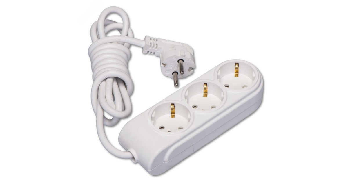 Купить Удлинитель 3х5м с заземл. 16А IP20 защ. шторки N3210063 Makel оптом в Москве