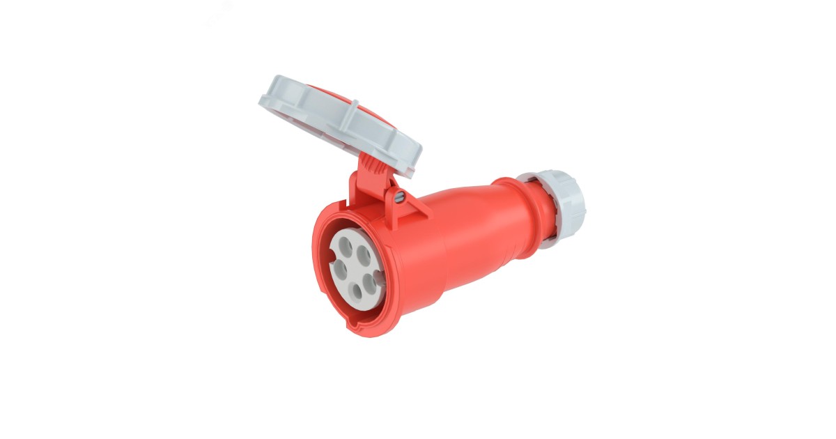 Купить Розетка кабельная IP67 16A 3P+E+N 400V DIS3181647 DKC оптом в Москве