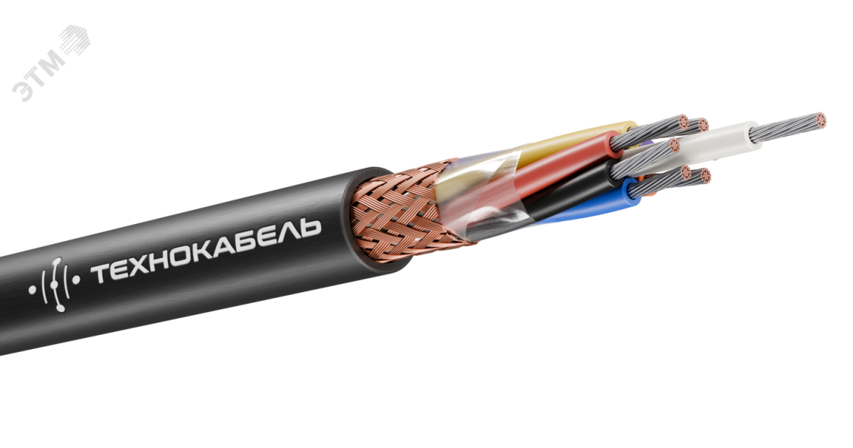 Купить Кабель монтажный МКЭШ 7х0,75  (100 м) ТРТС 00-00156118 Технокабель оптом в Москве