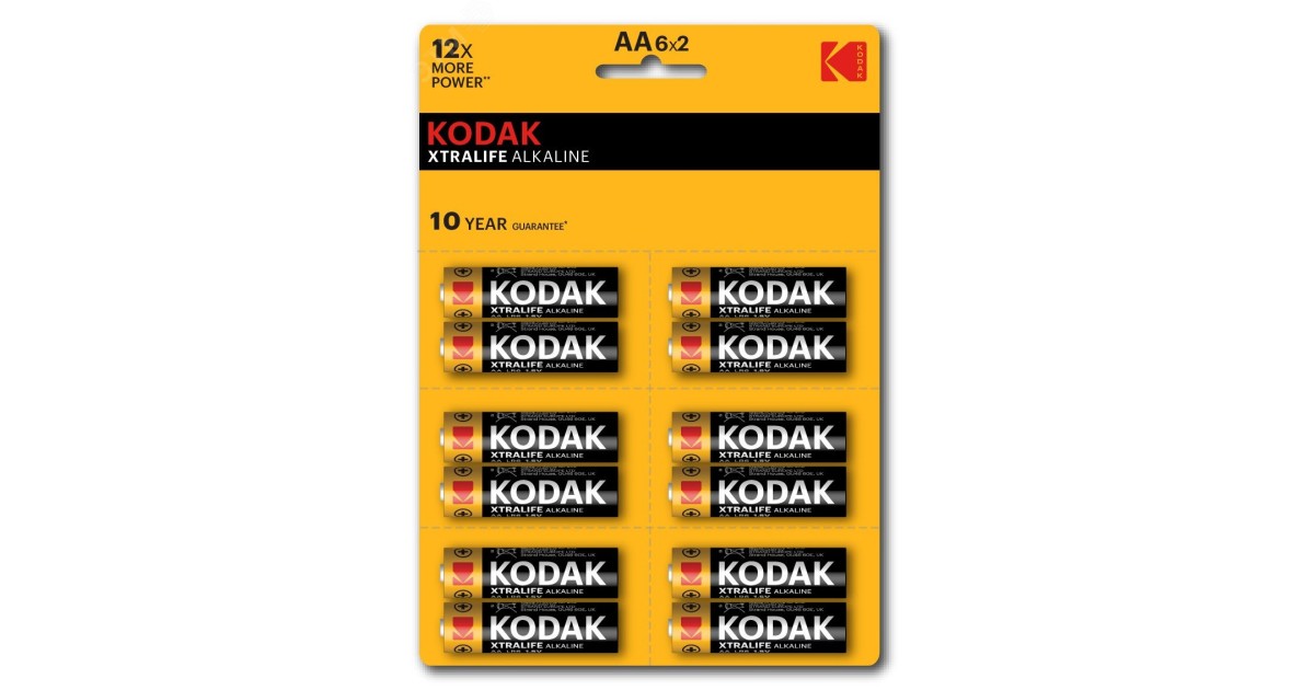 Купить Батарейка LR6-12BL Б0038794 Kodak оптом в Москве