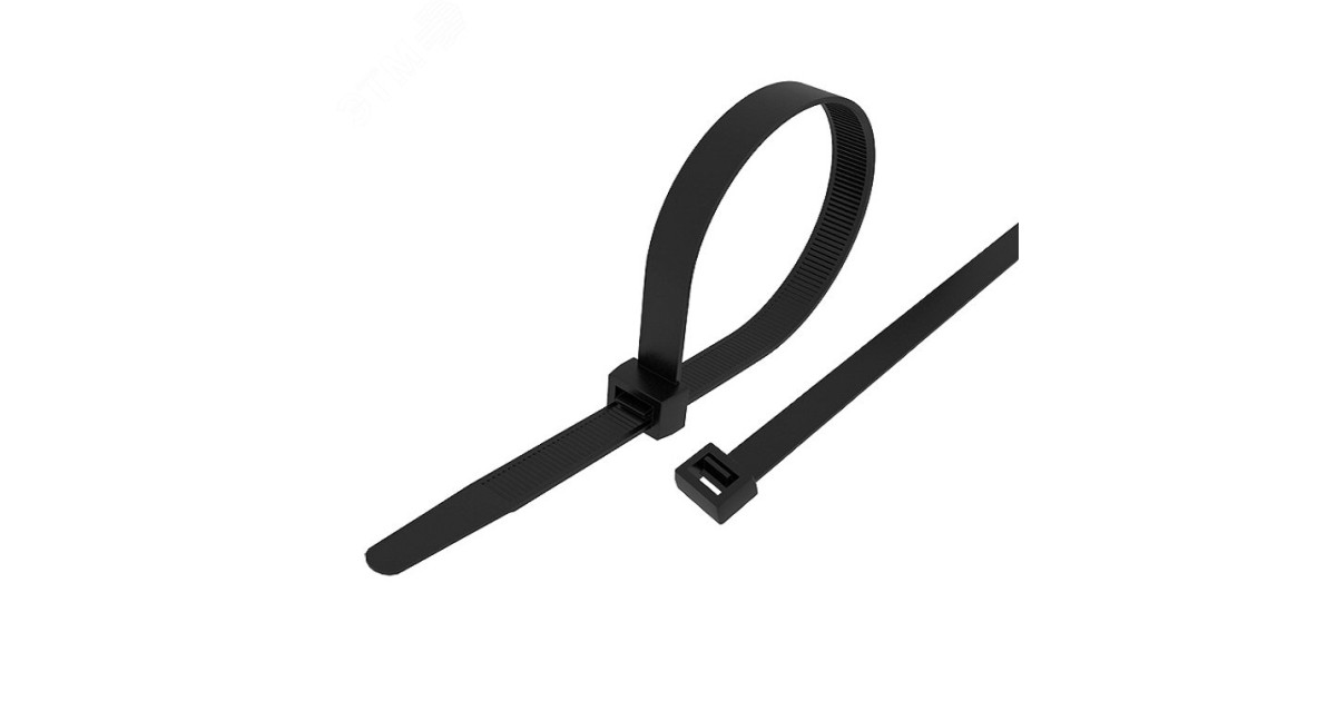 Купить Хомут-стяжка кабельная нейлоновая PROconnect 300x4,8 мм, черная, упаковка 100 шт 57-1303 Rexant оптом в Москве