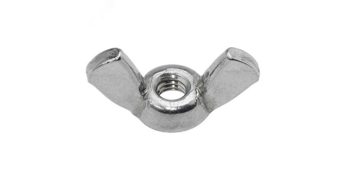 Купить Гайка DIN 315 М12 барашковая класс прочности 5 покрытие цинк DIN315-М12 Крепдил оптом в Москве