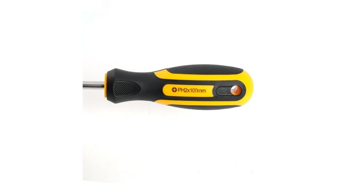 Купить Отвертка крестовая Ph2х100 мм Cr-V 39770 Feron оптом в Москве