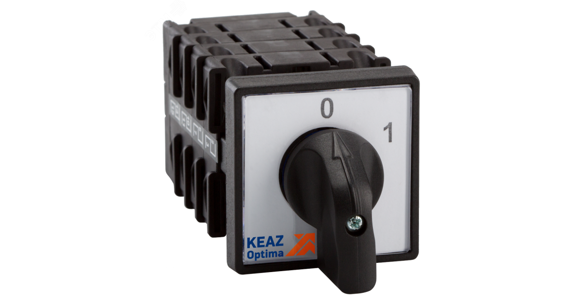 Купить Переключатель ПК-10А 9п 701(1-0-2) IP20 перед.панель с руч. R014 225180 КЭАЗ оптом в Москве