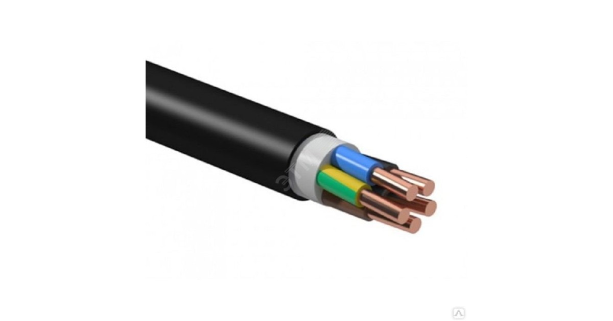 Купить Кабель ППГнг(А)-HF 5х6 ОК (N PE) 0.66кВ (м) 4678 Конкорд оптом в Москве