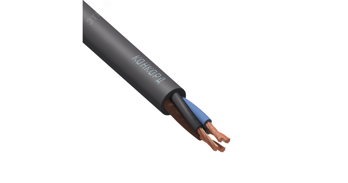 Купить Кабель КГтп-ХЛ 4х6 (N) 380/660-3 (м) 9261 Конкорд оптом в Москве