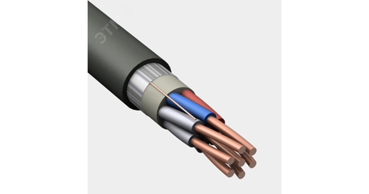 Купить Кабель контрольный КВВГЭнг(А)-LS 7х1.5 6570 Конкорд оптом в Москве