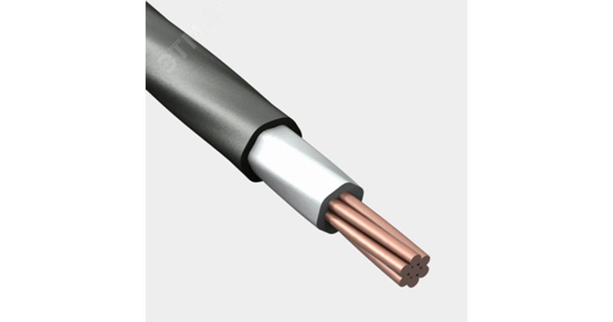 Купить Кабель силовой ВВГнг(А)-LS 1х50мж-0.660           многопроволочный 7304 Конкорд оптом в Москве