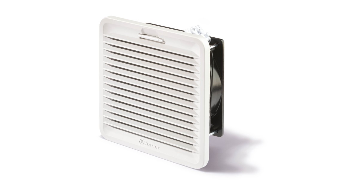 Купить Вентилятор с фильтром 24куб.м/ч 230В AC IP54 стандарт. версия Finder 7F2082301020 FINDER оптом в Москве