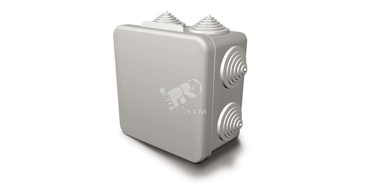 Купить Коробка распределительная 80х80х55 с отверстиями IP54 С3В87 GUSI оптом в Москве