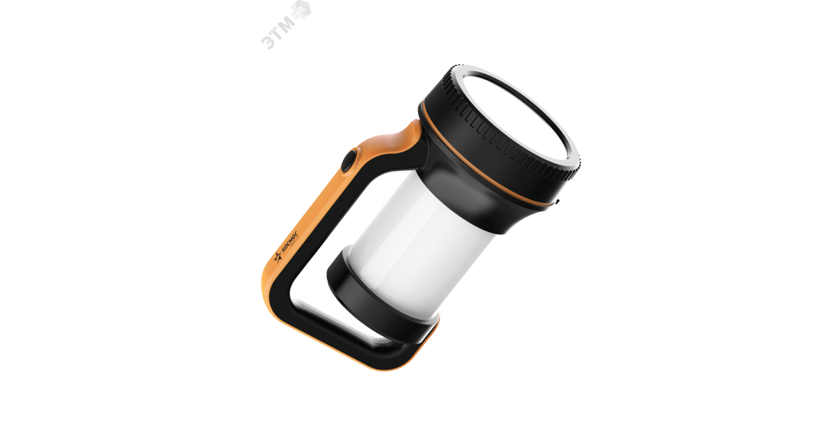 Купить Фонарь-прожектор аккумуляторный Premium 7Вт + режим кемпинг 30х0.5Вт 3 режима литиевый аккум. 40.8А.ч супер яркий экономн. время работы от 4 до 18ч micro USB провод (в компл.) KOSAccu2007W Космос оптом в Москве