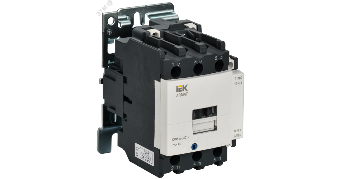 Купить Контактор КМИ-А-34012 LC1D 40А кат. 230В AC 1НО+1НЗ AC-3 AR-ACC-31-040-230-11 IEK оптом в Москве