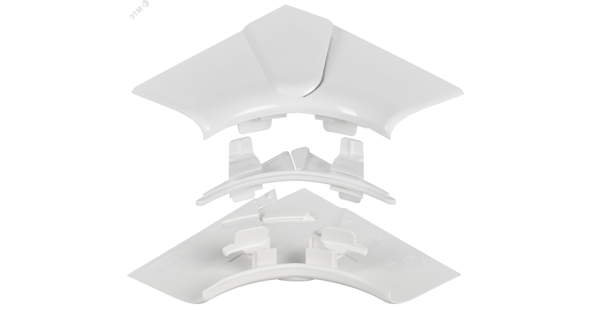 Купить DLP Угол внутренний изменяемый для кабель-канала 150х50мм (80-100град) белый 010606 IEK оптом в Москве