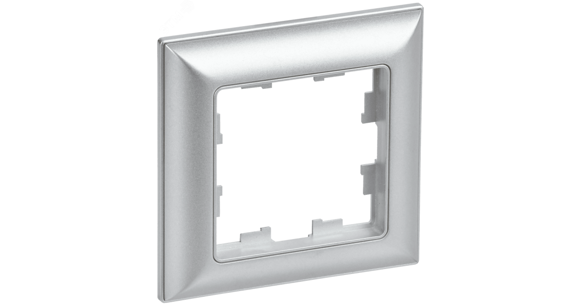 Купить Рамка 1-м BRITE РУ-1-Бр алюм./алюм. BR-M12-12-K47 IEK оптом в Москве