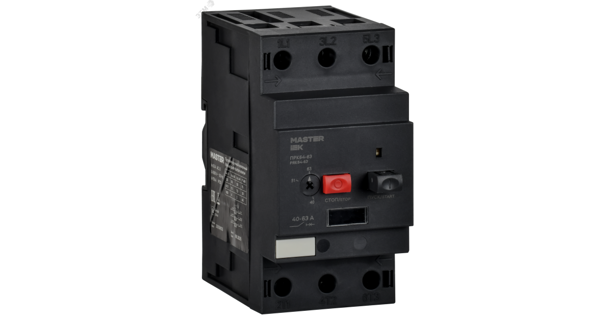 Купить Пускатель ПРК64-63 In=64A Ir=40-63A Ue 660В DMS22-63 IEK оптом в Москве