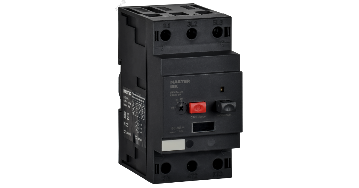 Купить Пускатель ПРК64-80 In=80A Ir=56-80A Ue 660В DMS22-80 IEK оптом в Москве