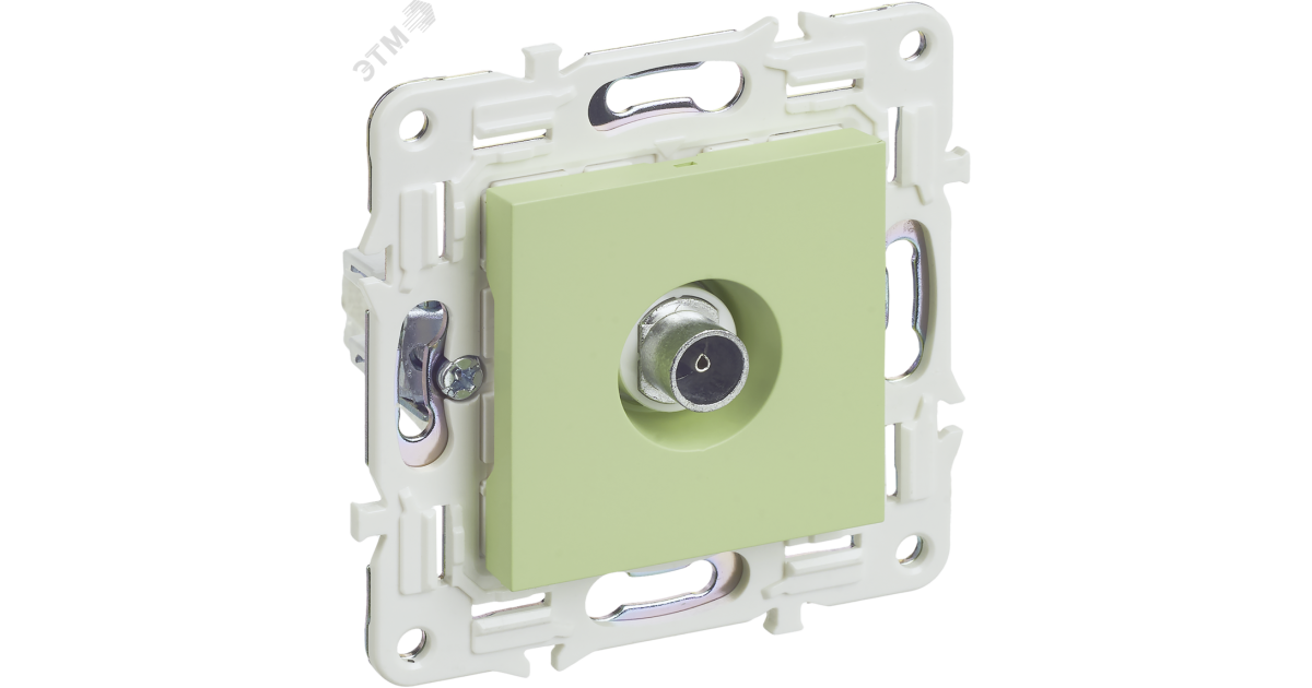 Купить SKANDY Розетка TV оконечная SK-A12G мятный IEK SK-A10-O-K06 IEK оптом в Москве