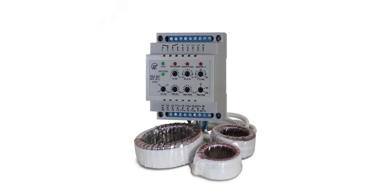 Купить Блок защиты универсальный УБЗ-301 10-100А 3425610301 НовАтек-Электро оптом в Москве