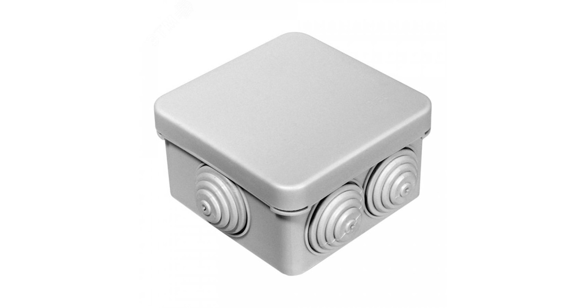 Купить Коробка распределительная ОП безгалогенная (HF) 70х70х40 IP55 40-0200 Промрукав оптом в Москве