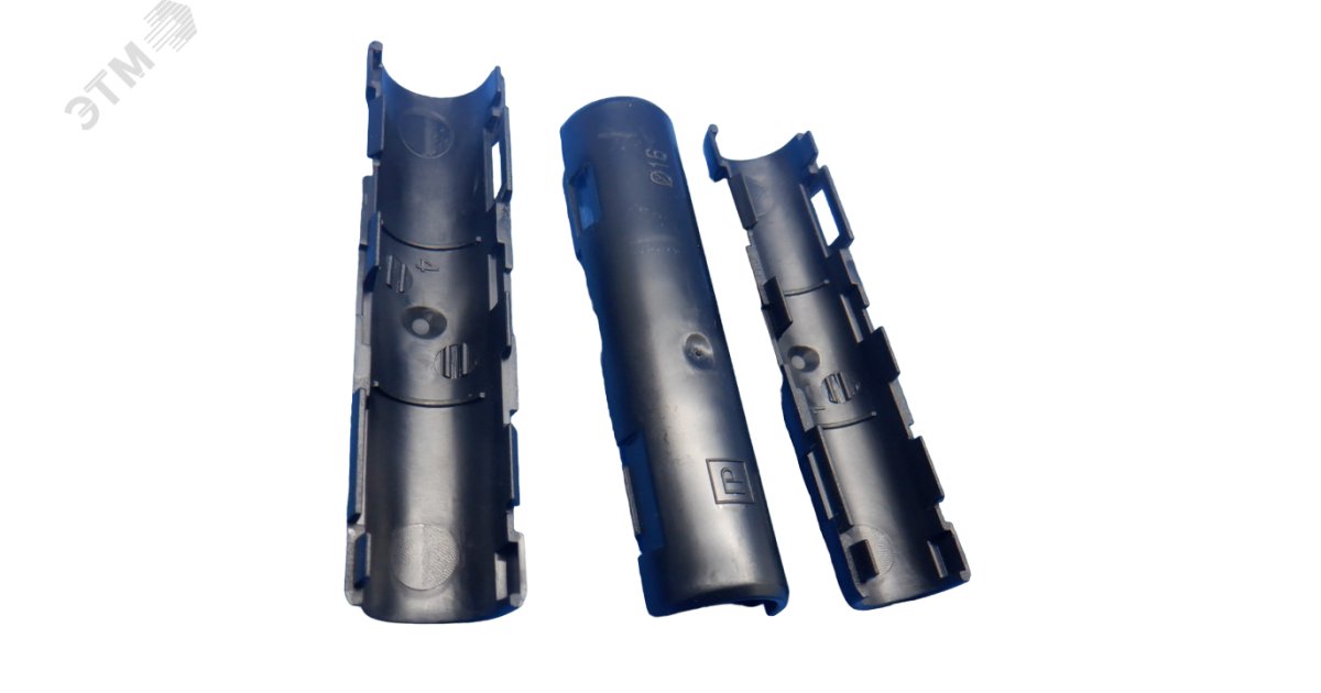 Купить Муфта разборная d16 мм атмосферостойкая черная (100шт уп) PR13.0413 Промрукав оптом в Москве