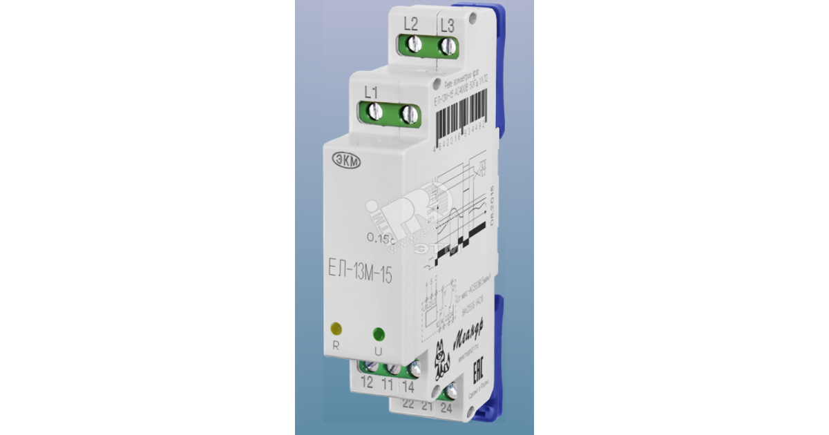 Купить Реле ЕЛ-13М-15 400В УХЛ4 4640016939206 Меандр оптом в Москве