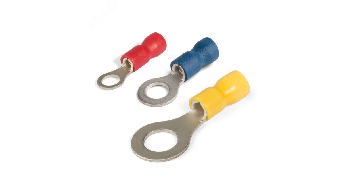 Купить Наконечник кабельный кольцевой изолированный НКИ 1.5-3 серия ПРОФИ КВТ оптом в Москве