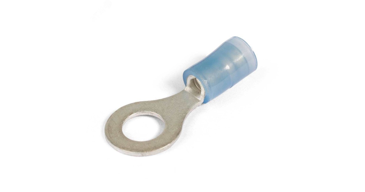 Купить Наконечник кабельный кольцевой изолированный ВНКИ 2.5-6 серия ПРОФИ КВТ оптом в Москве