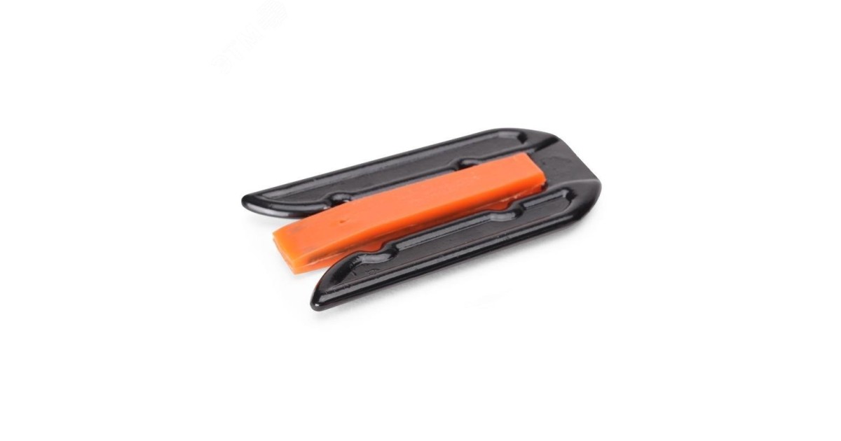 Купить КЛИПСА ОТВЕТВИТЕЛЬНАЯ С ТЕРМОПЛАВКИМ КЛЕЕМ KT-L (КВТ) КВТ оптом в Москве