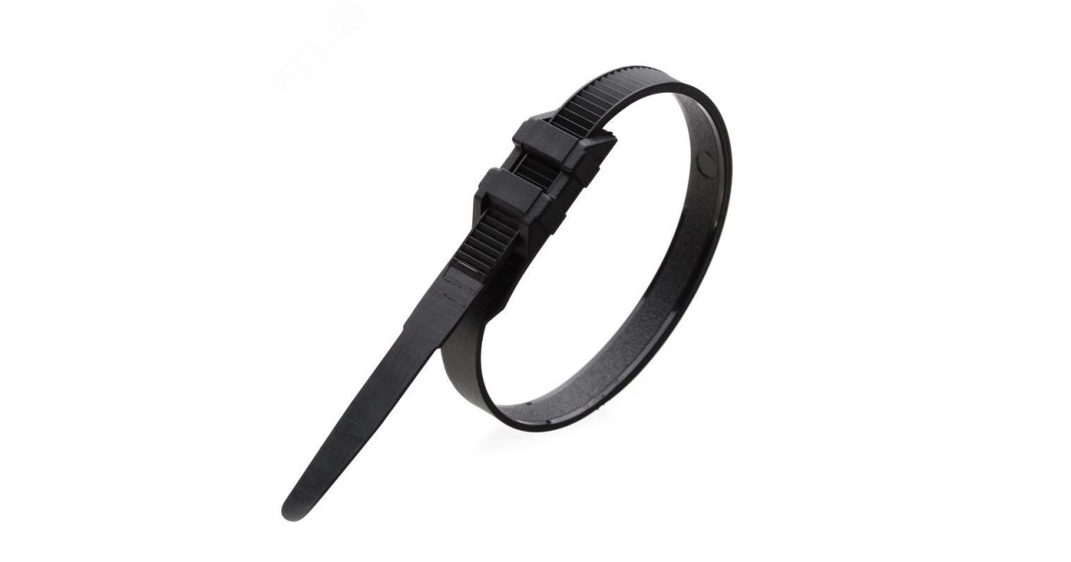 Купить Стяжка нейлоновая КСУ 9х260 (черн) (100шт) 53756 КВТ оптом в Москве