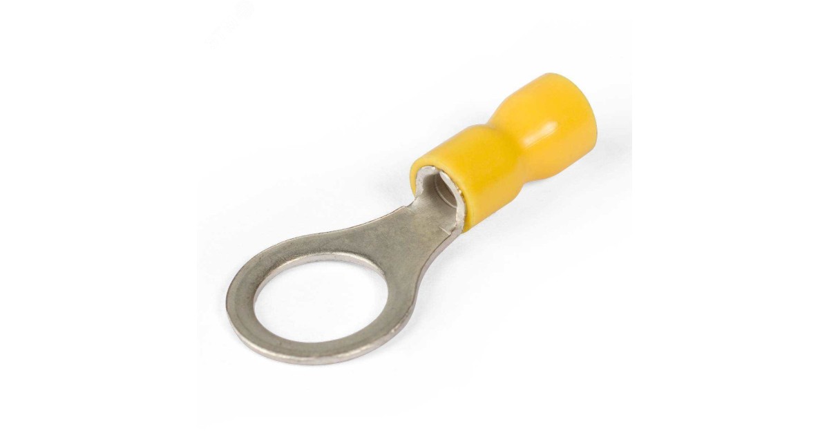 Купить Наконечник кабельный кольцевой изолированный НКИ 6.0-8 серия EasyFix КВТ оптом в Москве