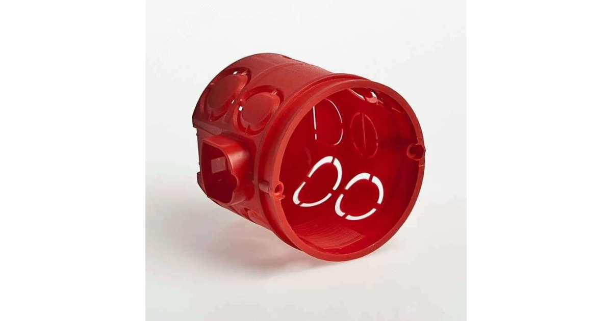 Купить Коробка установочная СП 60х62мм IP30 блочная углублен. красн. 10190 Ruvinil оптом в Москве