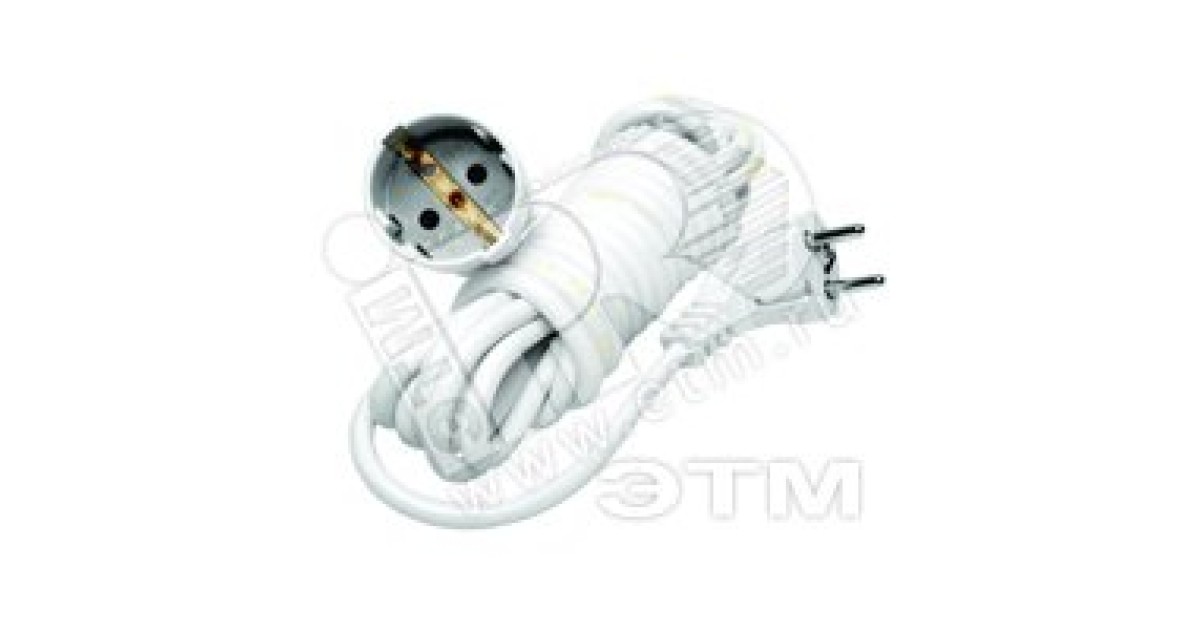 Купить Удлинитель 1х5м УШ-16 с заземлением ПВС 3х1 5568977 УНИВЕРСАЛ оптом в Москве