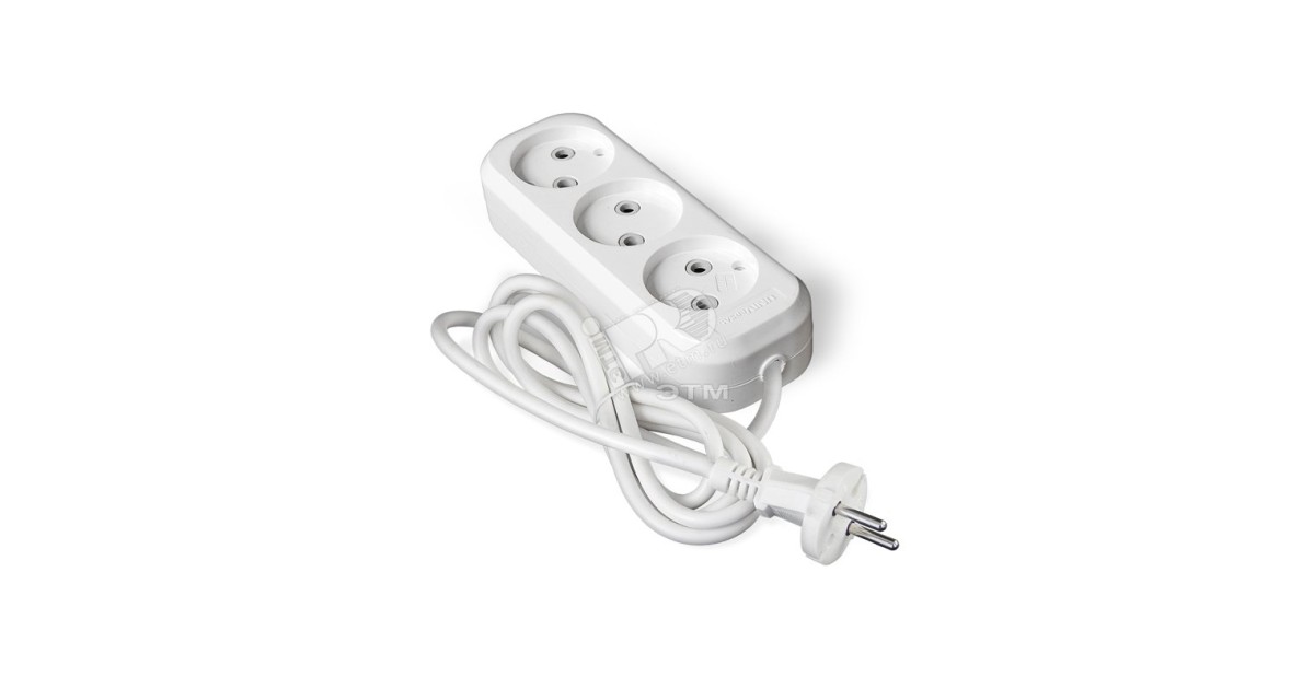 Купить Удлинитель У6011 3х2м 639М-02 УНИВЕРСАЛ оптом в Москве