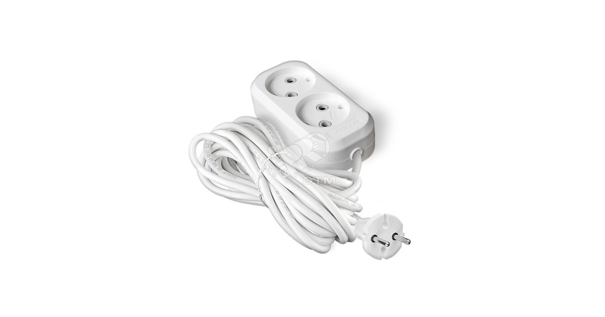 Купить Удлинитель У6011 2х5м 011М-05 УНИВЕРСАЛ оптом в Москве