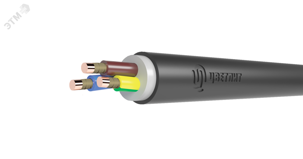 Купить Кабель силовой ВВГнг(А)-FRLSLTx 3х4ок(N.PE)-0.66 ТРТС 00-00140843 Цветлит оптом в Москве