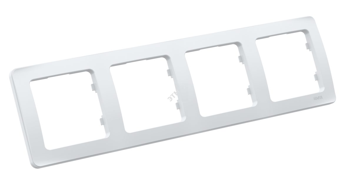 Купить MASTER Рамка на 4 поста, белая Р404 HEGEL оптом в Москве