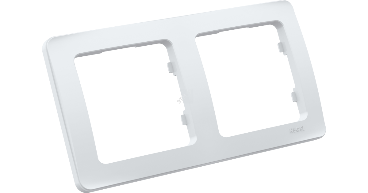 Купить MASTER Рамка двухпостовая белый Р402 HEGEL оптом в Москве