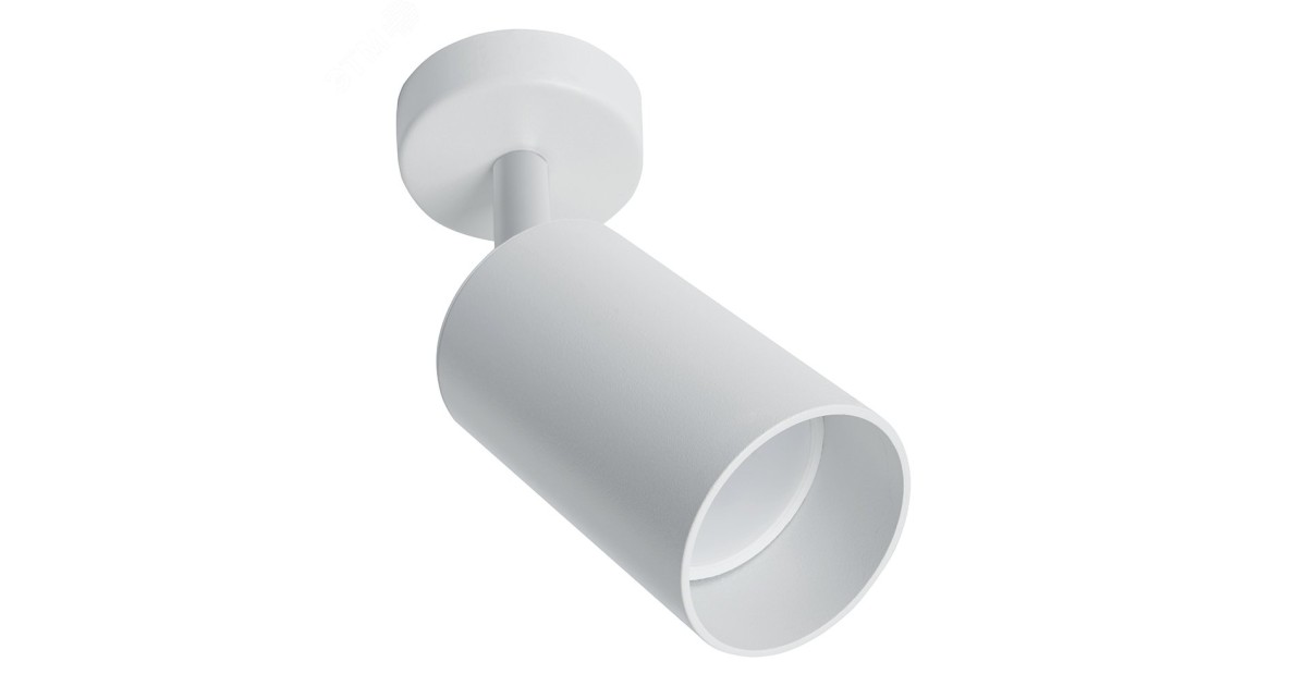 Купить Светильник ДБО GU10 без лампы наклонный белый 41061 Feron оптом в Москве