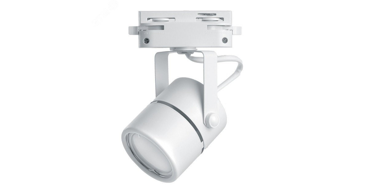 Купить Светильник трековый на шинопровод ДПО GU10 без лампы белый 41591 Feron оптом в Москве