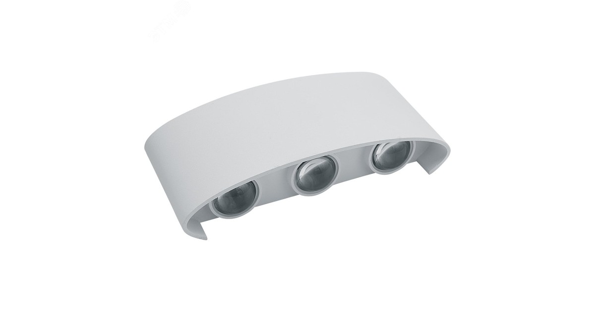 Купить Светильник светодиодный уличный ДБУ-6х1w вверх/вниз 4000K IP54 белый 06311 Feron оптом в Москве