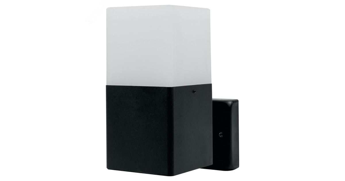 Купить Светильник ДБУ-15w вверх Е27 без лампы IP44 черный 11680 Feron оптом в Москве