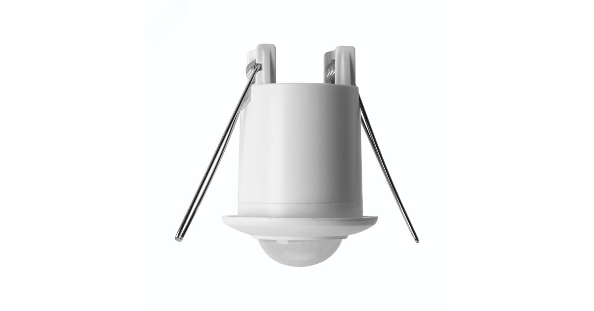 Купить Датчик движения ИК встраиваемый 500w 360 градусов 6м IP20 белый 22066 Feron оптом в Москве